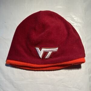 Virginia Tech Hokies Hat Mens Maroon Winter Beanie Cap Acrylic Twin Enterprises